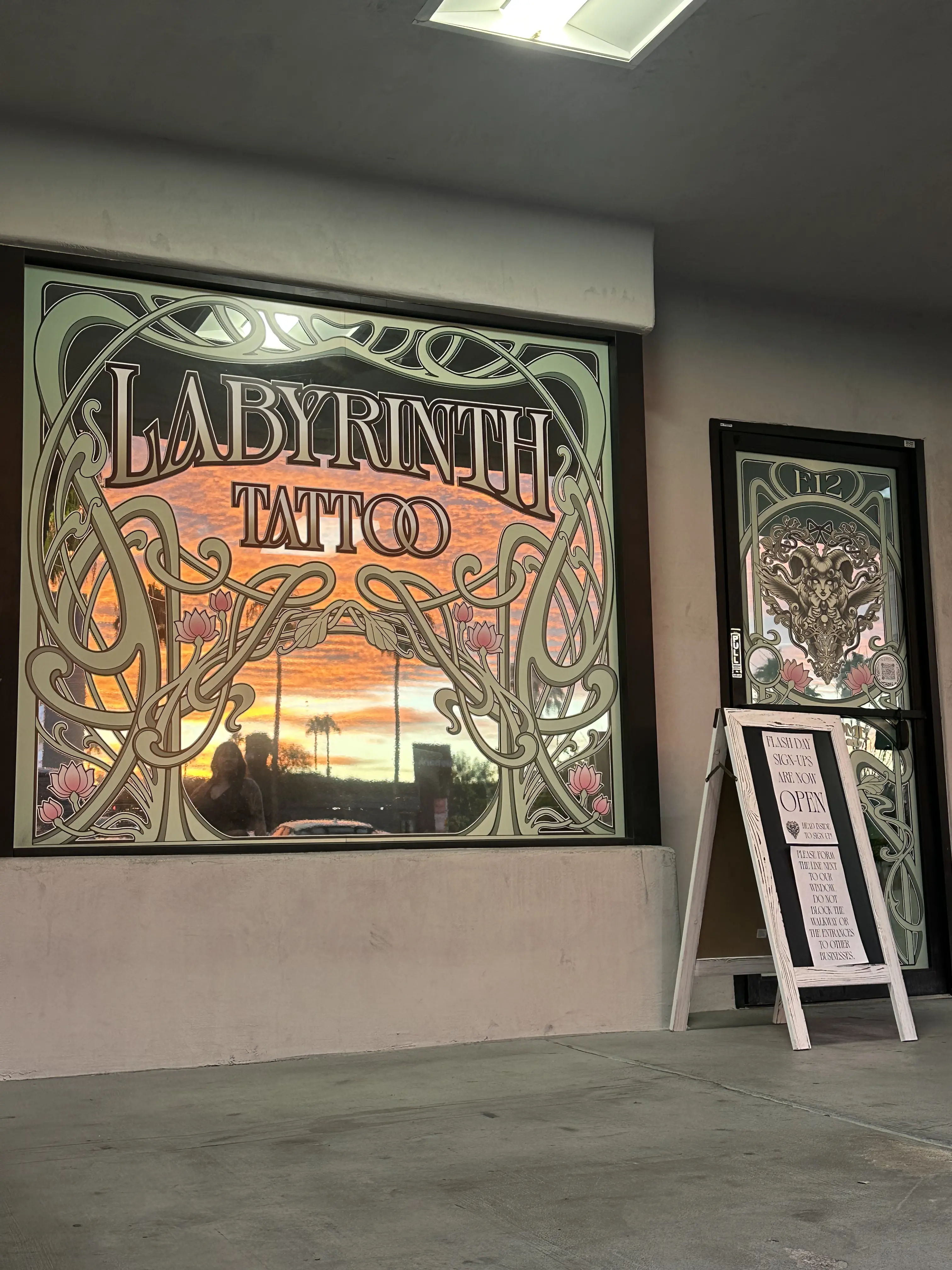 Labyrinth Tattoo Storefront